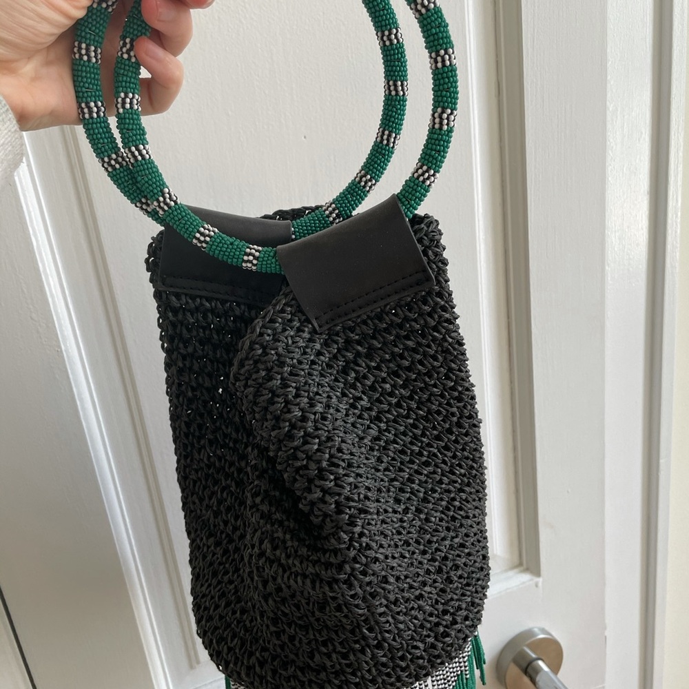 and other stories black straw bag